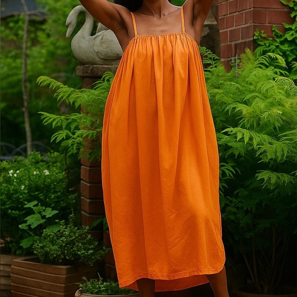 Ooshie Resort Wear Elastic Maxi Dress